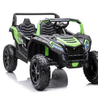 Coche a batería Buggy Strong 24v Hasta 100Kg, verde, 2 plazas (sin mando rc) - INDA725-BN-LE9008